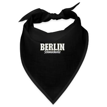 Berlin Schmöckwitz - Bandana Dreieckstuch - Schwarz - Vorne