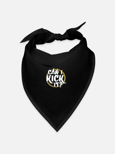 Hip Hop Rap Musik Rapper Hiphop Geschenk - Bandana Dreieckstuch - Schwarz