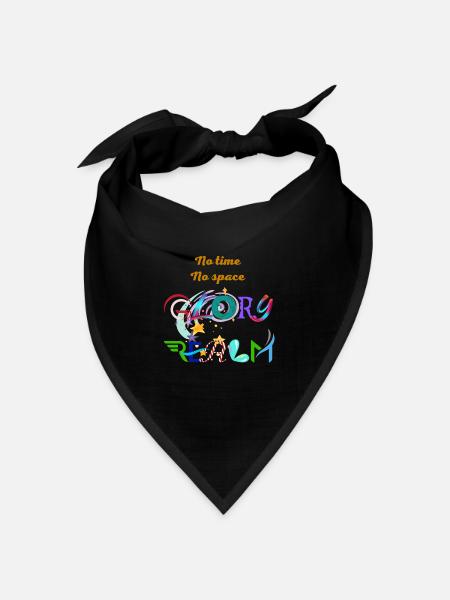 God´s Glory - Bandana Dreieckstuch - Schwarz