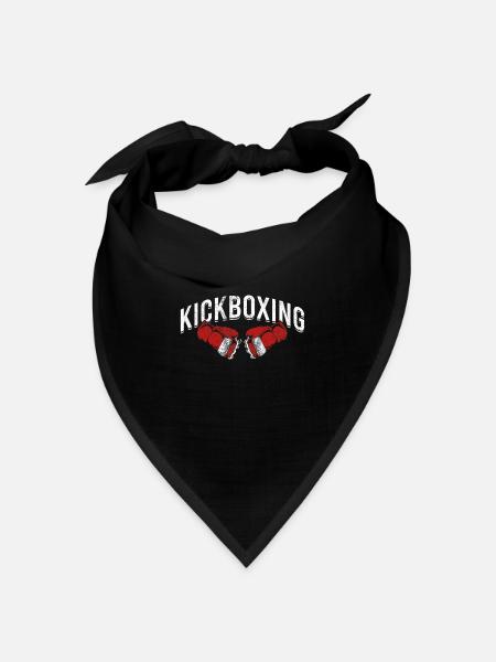 Boxen Martial Arts Boxing Box Club Boxer - Bandana Dreieckstuch - Schwarz