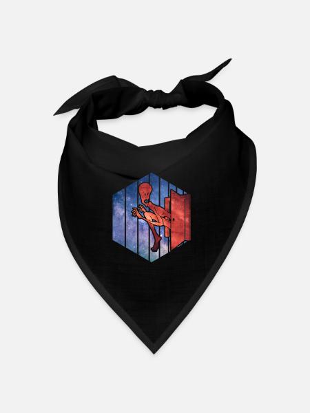Alien - Bandana Dreieckstuch - Schwarz