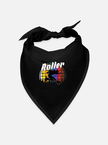 Rollerblades - Bandana Dreieckstuch - Schwarz