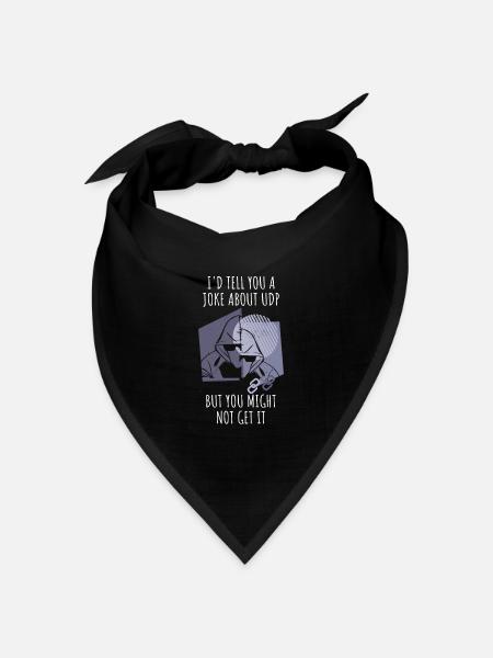 Cybersecurity - IT-Sicherheit Informatiker - Bandana Dreieckstuch - Schwarz