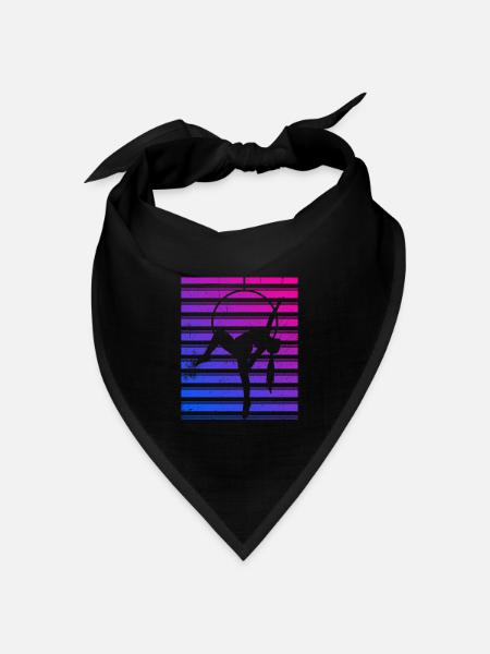 Aerial Hoop Dance - Bandana Dreieckstuch - Schwarz