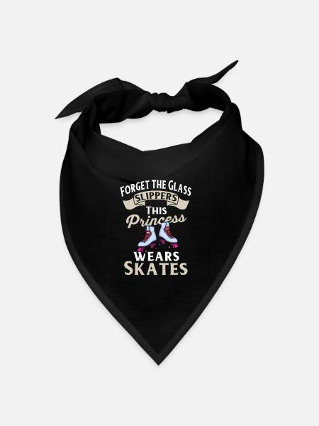 Inline Skater - Bandana Dreieckstuch - Schwarz