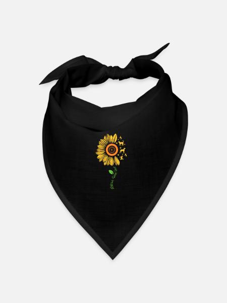 Tierrettung - Bandana Dreieckstuch - Schwarz