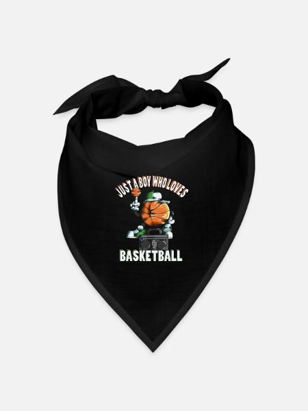 Basketballer Basketballtrik Mütze Basketballspiel - Bandana Dreieckstuch - Schwarz