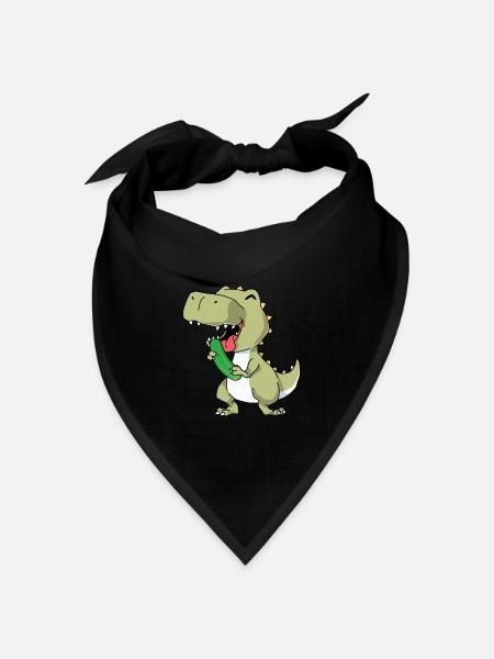 Zucchini - Bandana Dreieckstuch - Schwarz