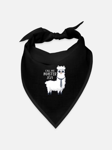 Call me Master 2023 - Bandana Dreieckstuch - Schwarz