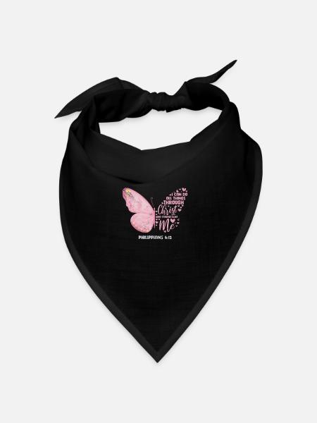 Bibel - Bandana Dreieckstuch - Schwarz