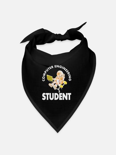 Informatiker Informatik-Student Programm Geschenk - Bandana Dreieckstuch - Schwarz