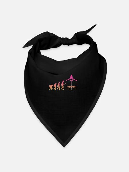Evolution Trampoline Trampoline - Bandana Dreieckstuch - Schwarz