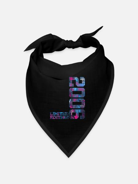 20. GEBURTSTAG 20 JAHRE LIMITED EDITION 2006 - Bandana Dreieckstuch - Schwarz