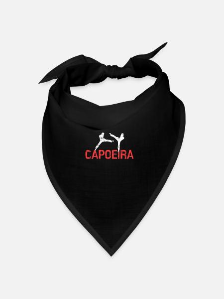 Capoeira - Bandana Dreieckstuch - Schwarz