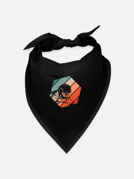 Schweißer Schweißen - Bandana Dreieckstuch - Schwarz