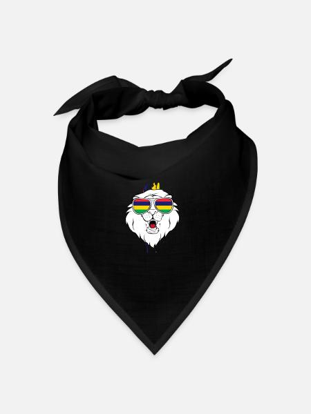 Mauritius - Bandana Dreieckstuch - Schwarz