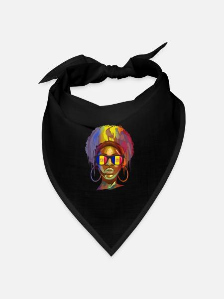 Andorra - Bandana Dreieckstuch - Schwarz