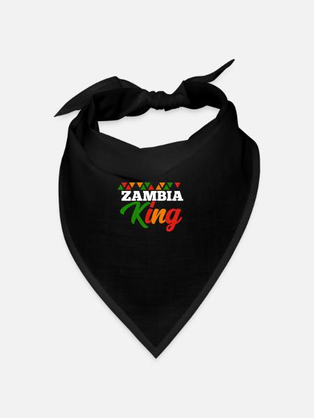 Sambia - Bandana Dreieckstuch - Schwarz