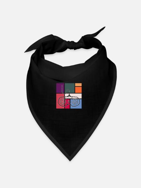 Gaming - Bandana Dreieckstuch - Schwarz