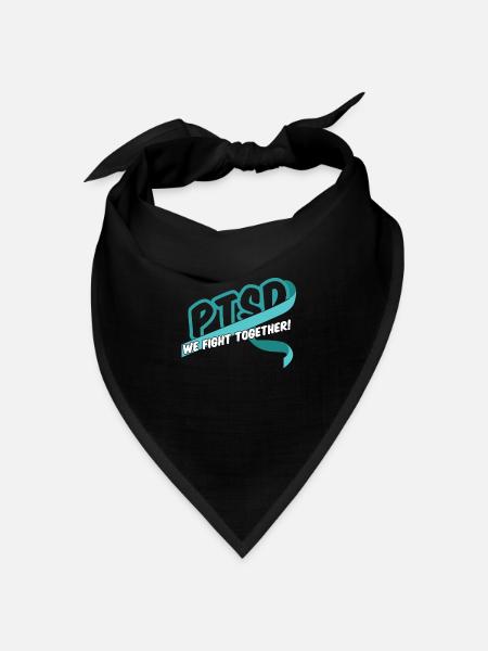 Psychologie Psychologe - Bandana Dreieckstuch - Schwarz