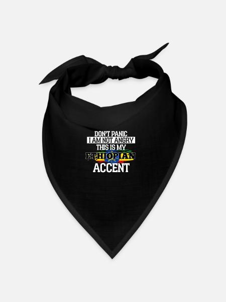 Ghana - Bandana Dreieckstuch - Schwarz