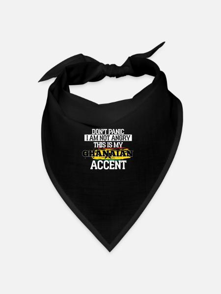 Guinea - Bandana Dreieckstuch - Schwarz