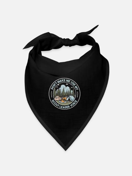 Pfadfinder - Bandana Dreieckstuch - Schwarz