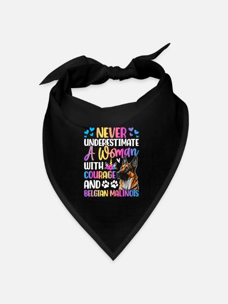 Hund - Bandana Dreieckstuch - Schwarz