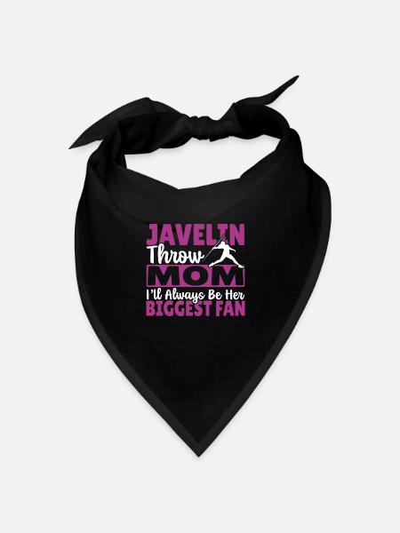 Speerwerfen Speerwerfen Geschenk - Bandana Dreieckstuch - Schwarz