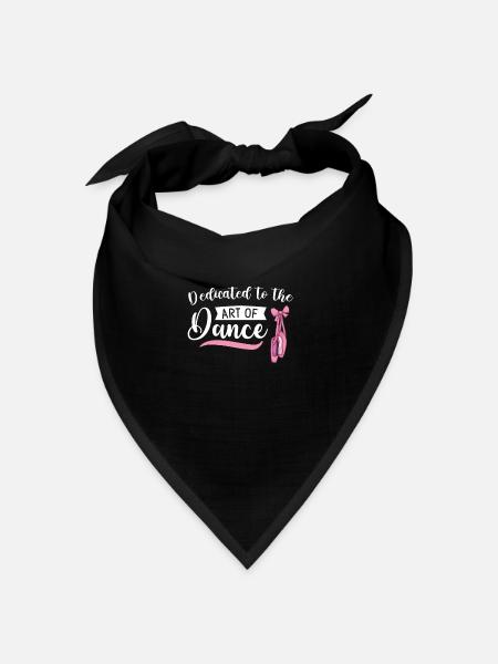 Ballett Ballerina Tanz Tänzerin Tanz Ballett - Bandana Dreieckstuch - Schwarz