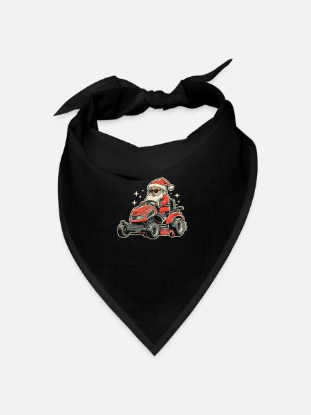 Hobbygärtner Garten - Bandana Dreieckstuch - Schwarz