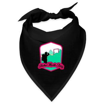 Hohe Mark Steig - Bandana Dreieckstuch - Schwarz - Vorne