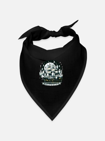 Sailors Sea Shanty Singing Ship Adventures - Bandana Dreieckstuch - Schwarz