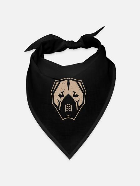 Kangal - Bandana Dreieckstuch - Schwarz
