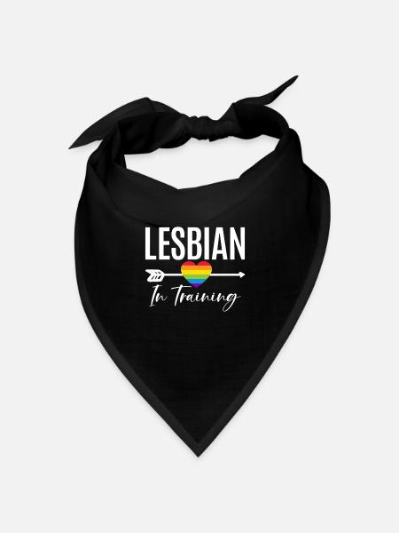 Lesbian Gifts - Bandana Dreieckstuch - Schwarz