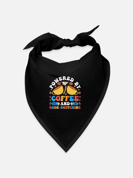 Englischlehrer Englischlerner ELL-Lehrer - Bandana Dreieckstuch - Schwarz