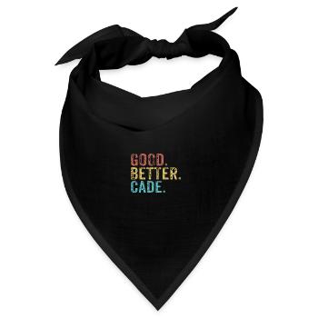 Cool guys are called cade - Bandana Dreieckstuch - Schwarz - Vorne
