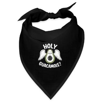 HEILIGE GUACAMOLE - Bandana Dreieckstuch - Schwarz - Vorne