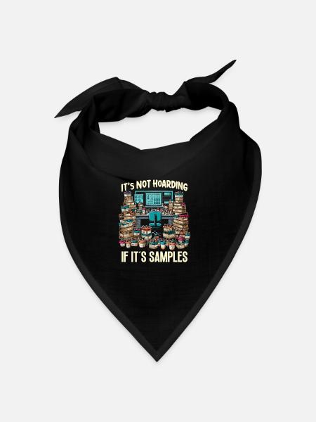 Microbiologist Microbiology Lab Staph Biology - Bandana Dreieckstuch - Schwarz