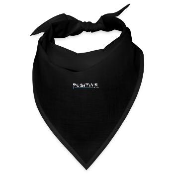Timing: Die Kunst der Präzision - Bandana Dreieckstuch - Schwarz - Vorne