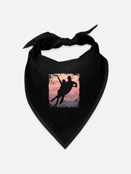 Eiskunstläufer Eiskunstlauf Schlittschuhlaufen - Bandana Dreieckstuch - Schwarz