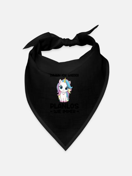 Witzig Ironie Büro Humor Geschenk - Bandana Dreieckstuch - Schwarz