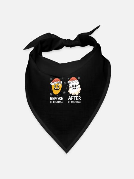 Popcorn Familie Filmeabend Pop-Corn Kinonacht - Bandana Dreieckstuch - Schwarz