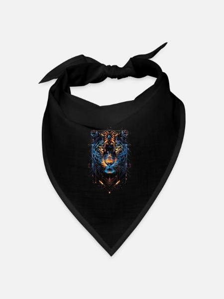 Jaguar - Bandana Dreieckstuch - Schwarz