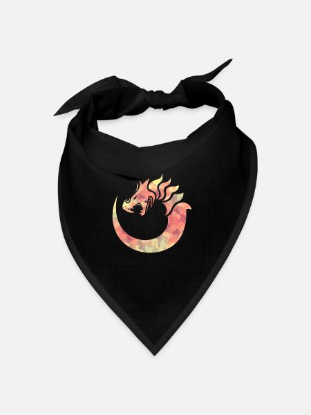 Dungeons Dragon Magic Dungeon - Bandana Dreieckstuch - Schwarz