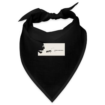 phonemisPhonemische Bewusstseinswissenschaft - Bandana Dreieckstuch - Schwarz - Vorne