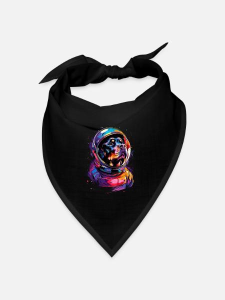 Rottweiler - Bandana Dreieckstuch - Schwarz