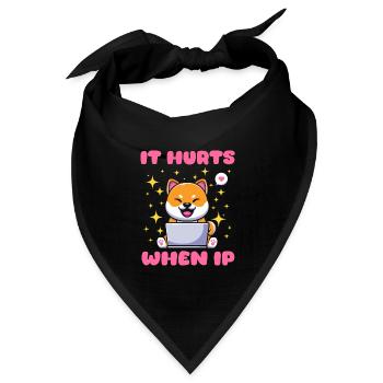 IT Geek, PC Zubehör Speichergeräte Evolution - Bandana Dreieckstuch - Schwarz - Vorne