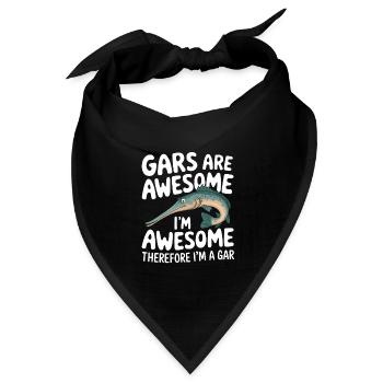 Gar - Bandana Dreieckstuch - Schwarz - Vorne