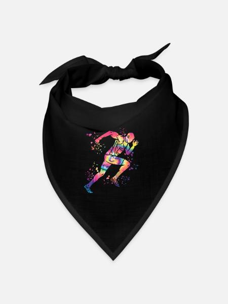 Sprinter Colorsplash Sprintender Sprint - Bandana Dreieckstuch - Schwarz